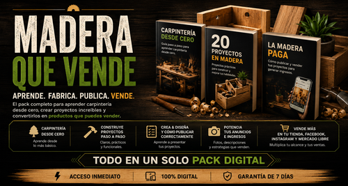 PACK LA MADERA PAGA